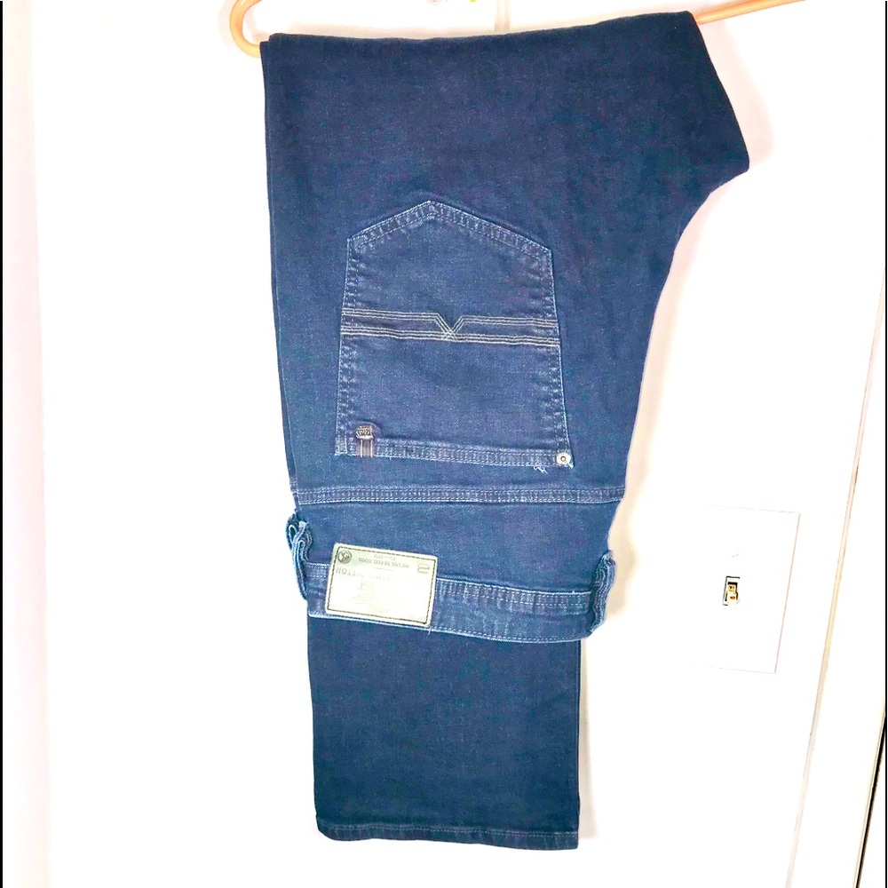 Buffalo David Bitton Evan X slim straight stretch button fly jeans size 40x32